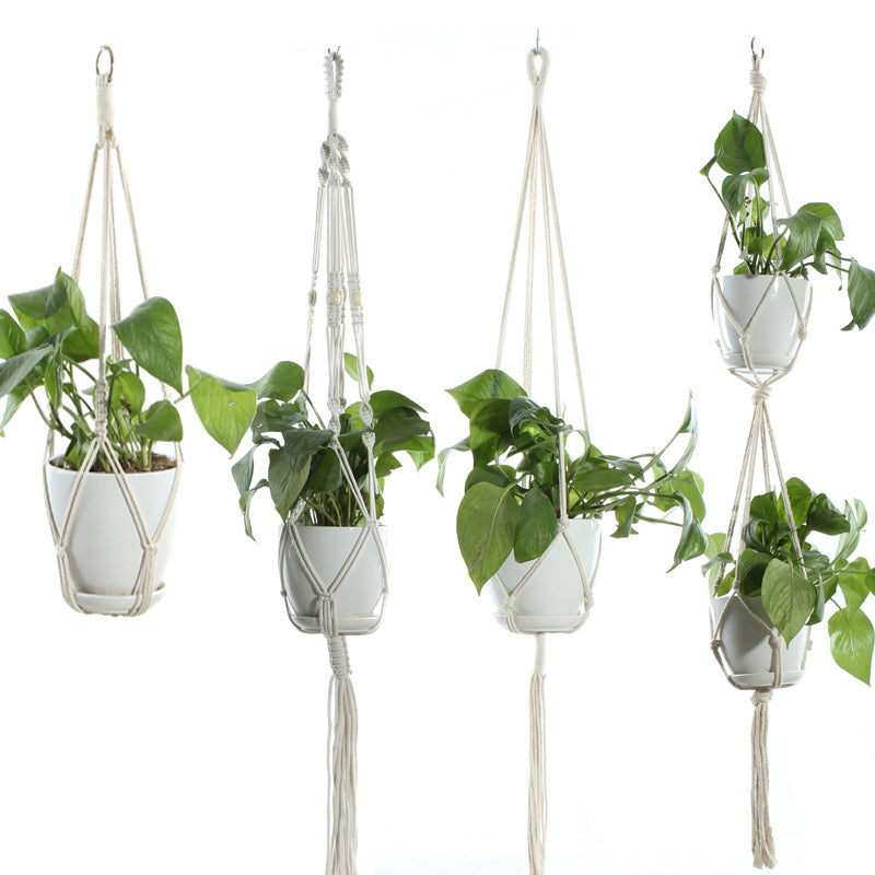 Boho Cotton Rope Plant Hanger