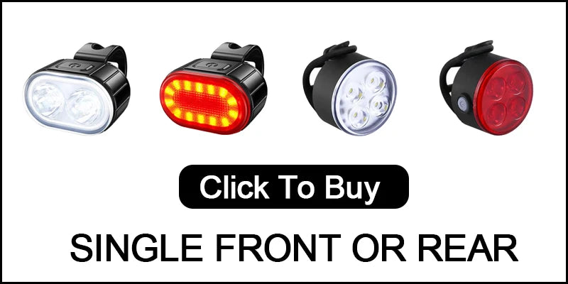 BUCKLOS Bike Light Set