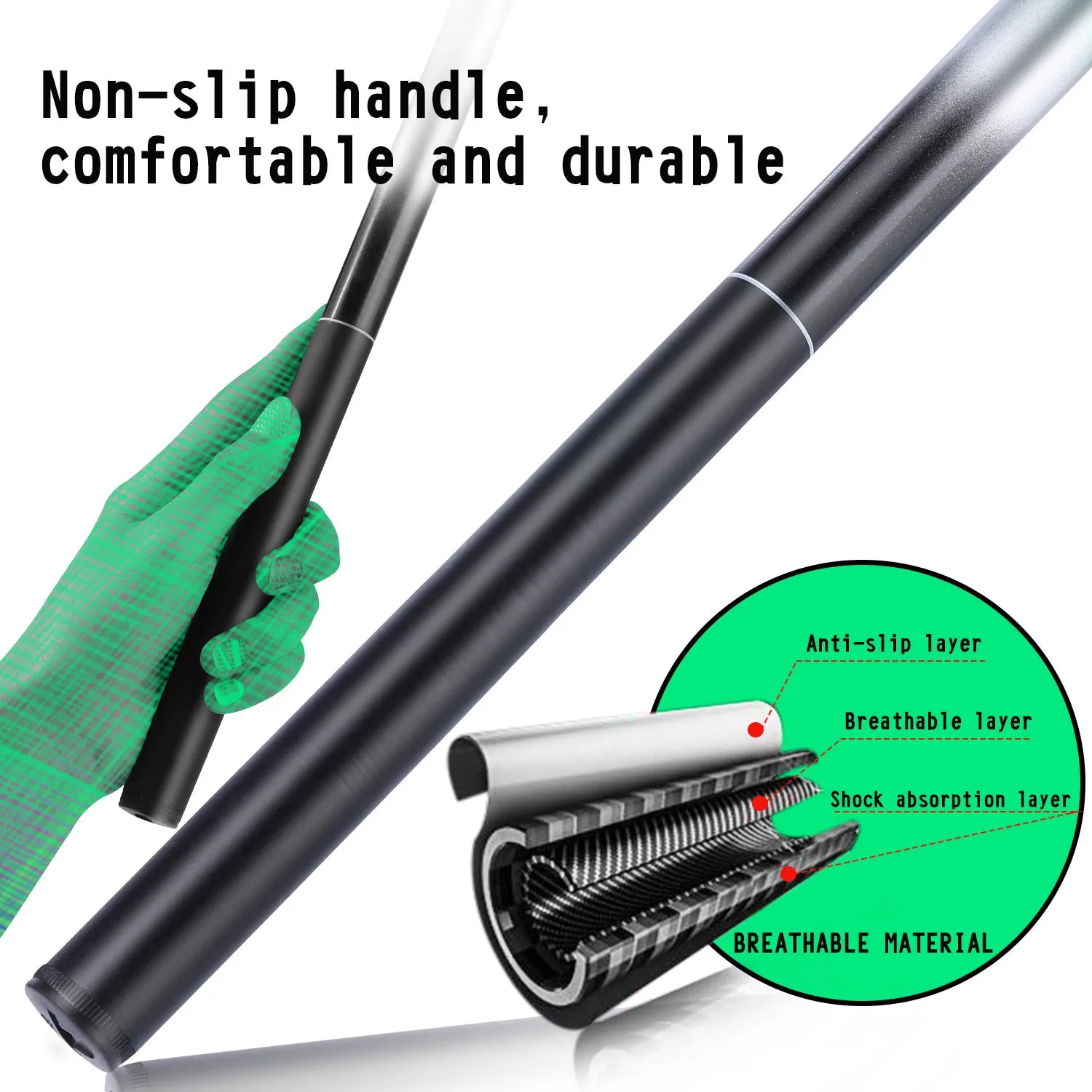 Sougayilang Ultralight Telescopic Carp Fishing Rod | 2.7M–5.4M Portable Carbon Pole | Max Drag 5kg