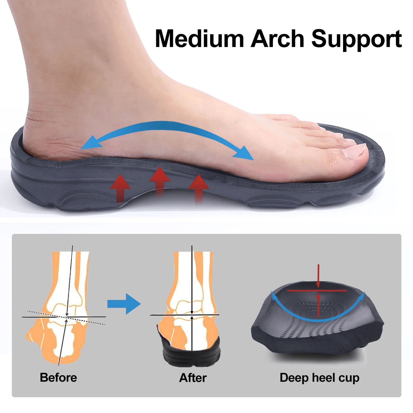 Pallene Men’s Clogs Sandals Non-Slip Breathable Casual Outdoor Beach Shoes