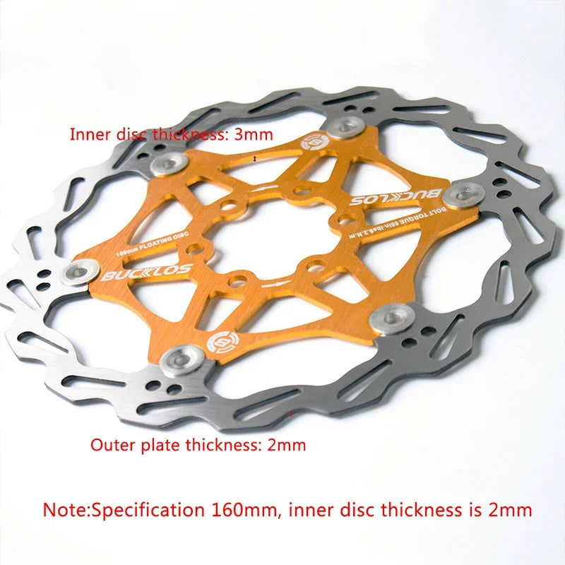 BUCKLOS Floating Bicycle Brake Disc Rotor