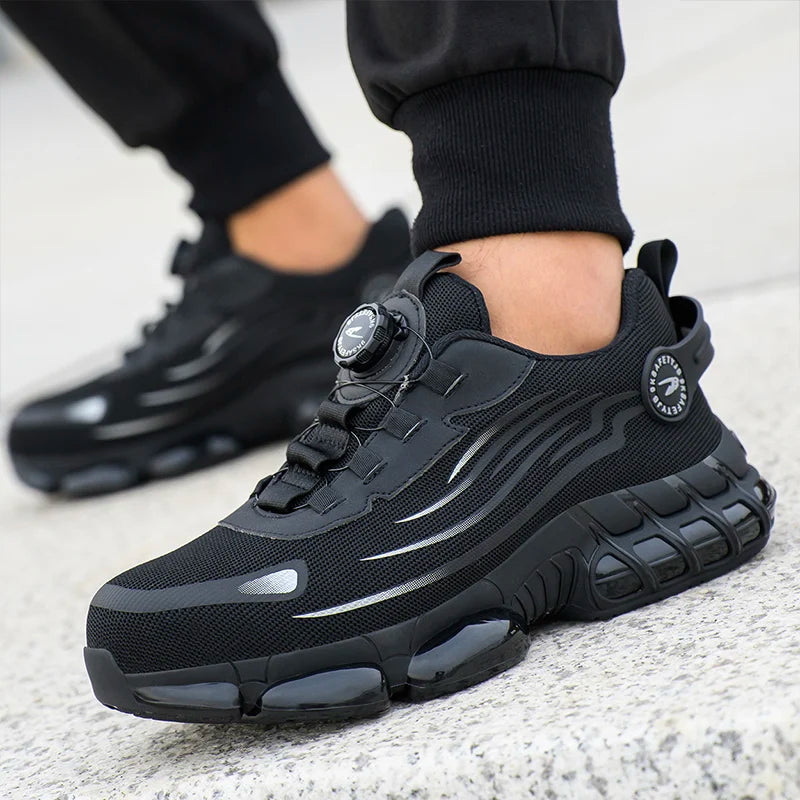 Indestructible Steel Toe Safety Shoes