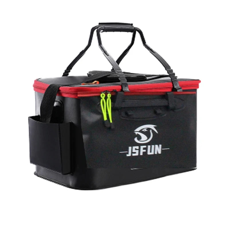 Folding EVA Fishing Bucket | Thickened Live Fish Storage Tank | Portable Outdoor Live Fish Container