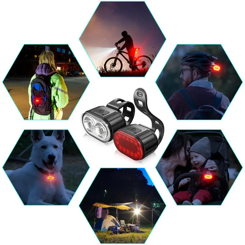 BUCKLOS Bike Light Set