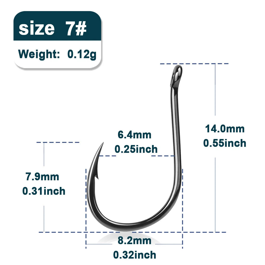 9KM 50–200pcs Strong Circle Carp Fishing Hooks Saltwater