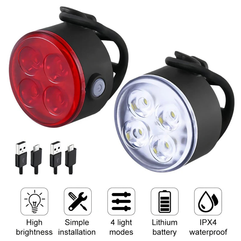 BUCKLOS Bike Light Set