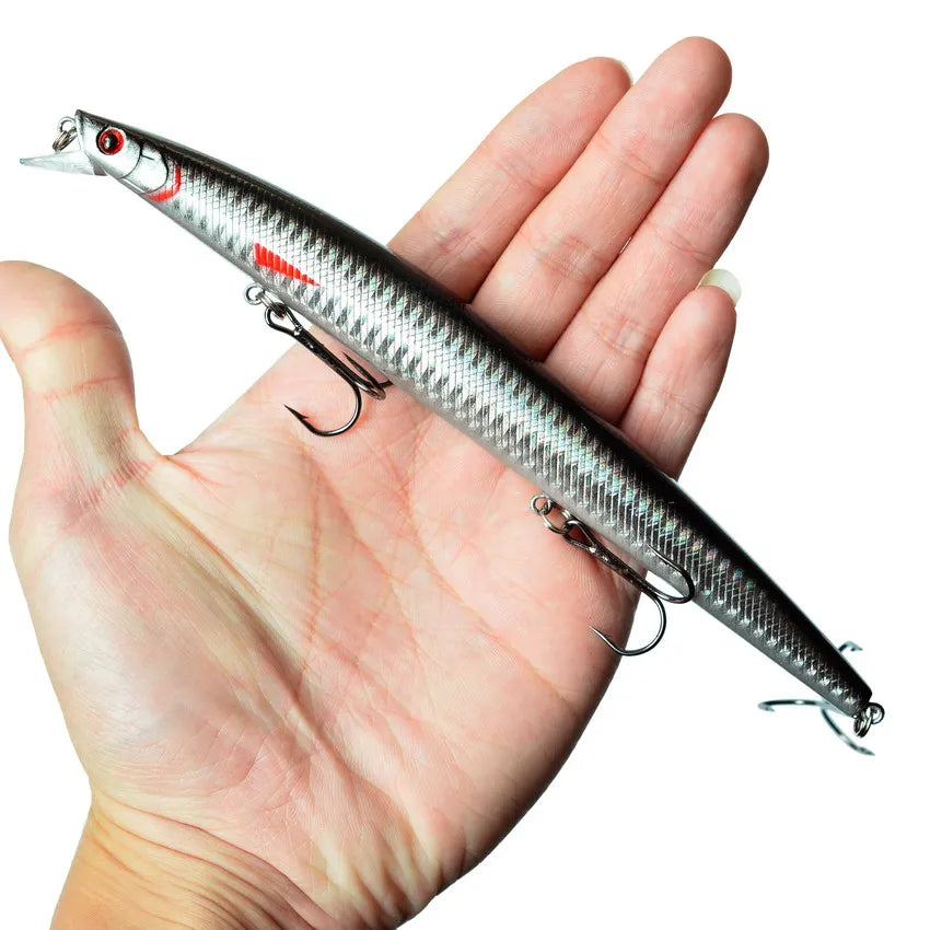 Fishing Lure Set 3/5/8 Pcs Random Minnow Crankbait Artificial Wobble Baits