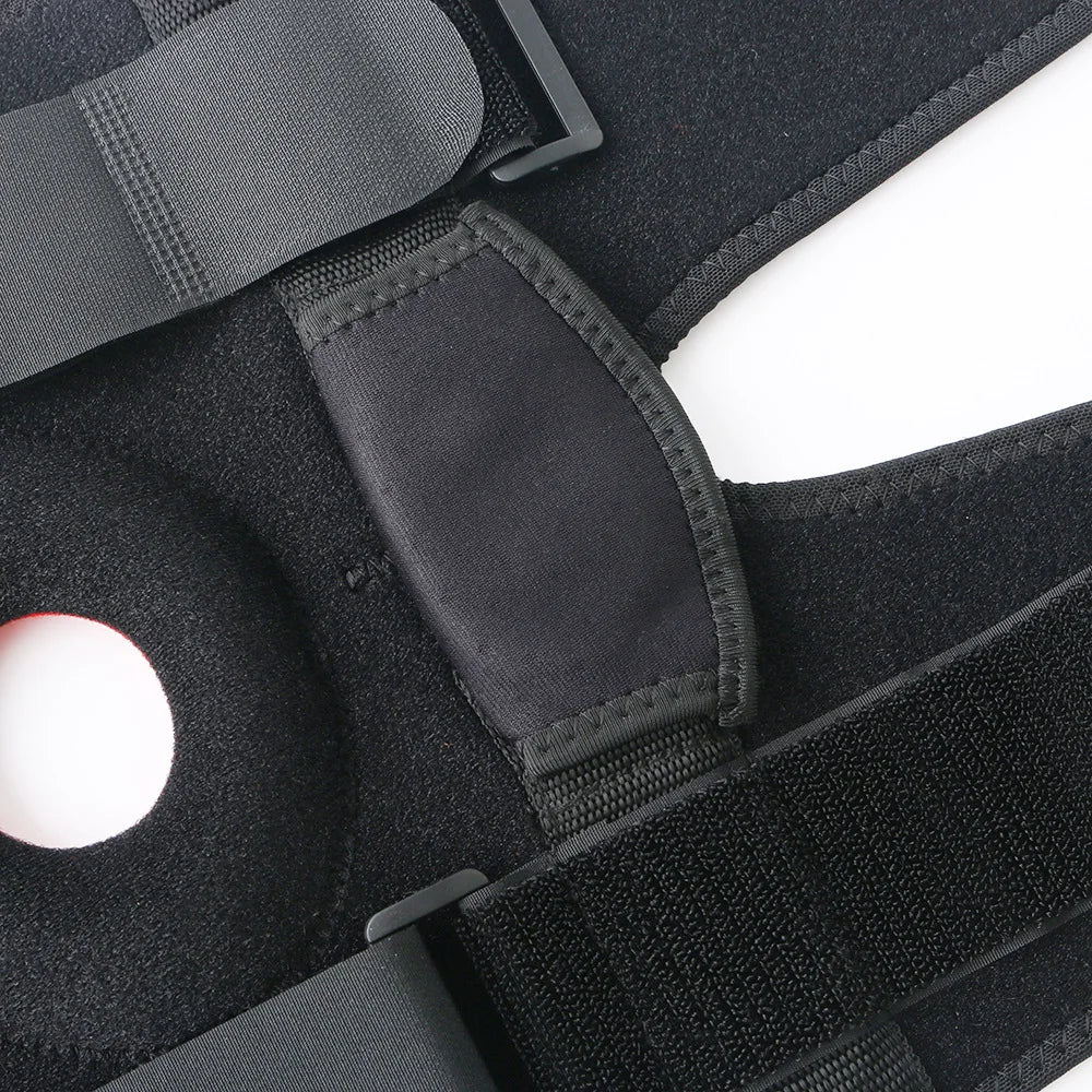 Adjustable Orthopedic Knee Support Brace with Open Patella
