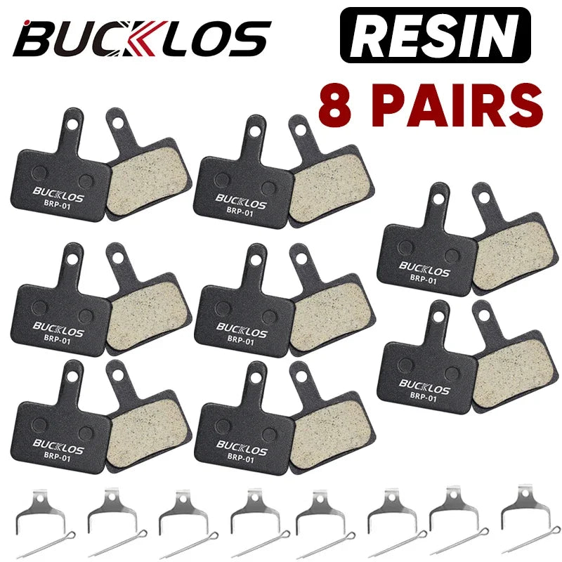 BUCKLOS Resin Bike Brake Pads