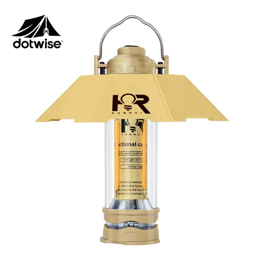 DOTWISE 3000mAh Retro Camping Lantern