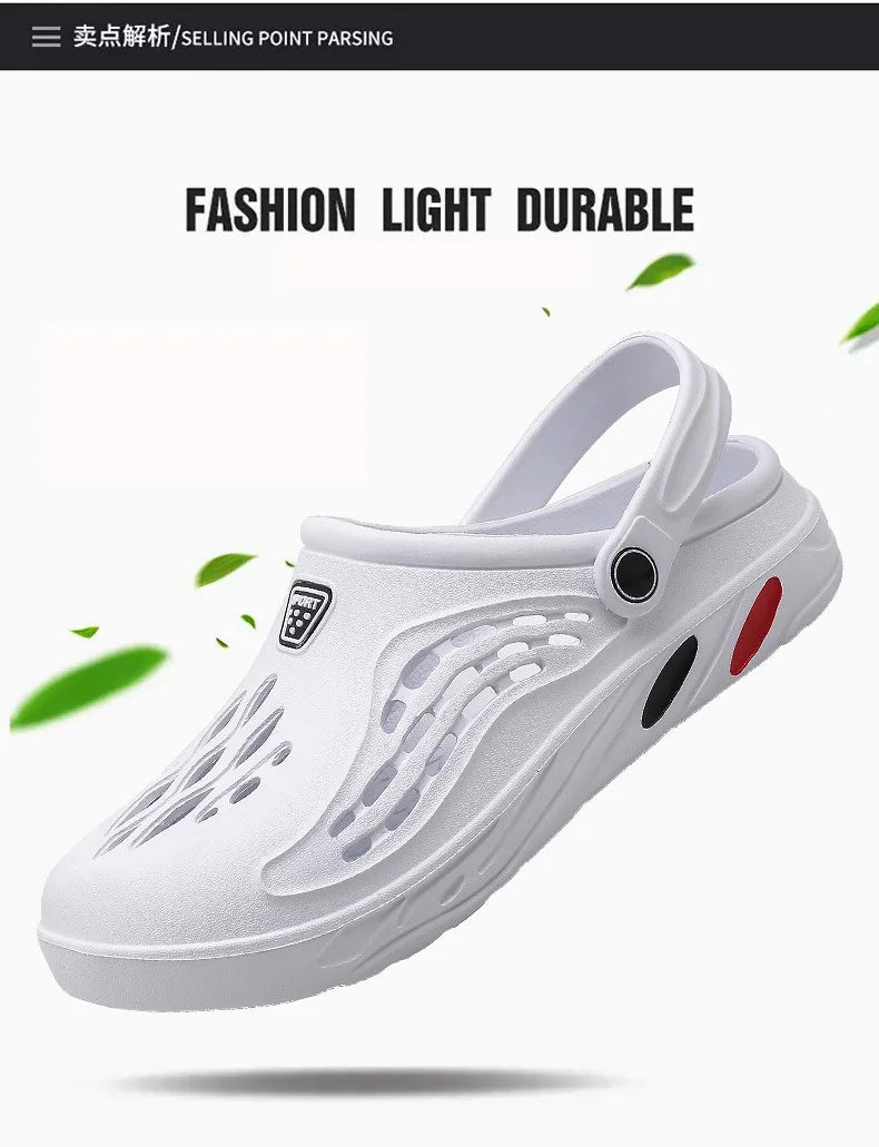 Men’s EVA Summer Sandals – Lightweight Casual Clogs