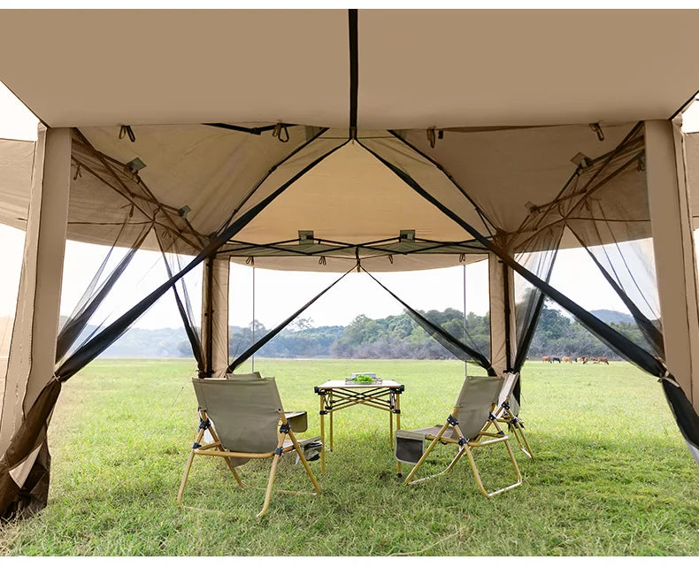 10x10 FT Pop Up Canopy Tent with Sidewalls Outdoor Event Gazebo Shelter