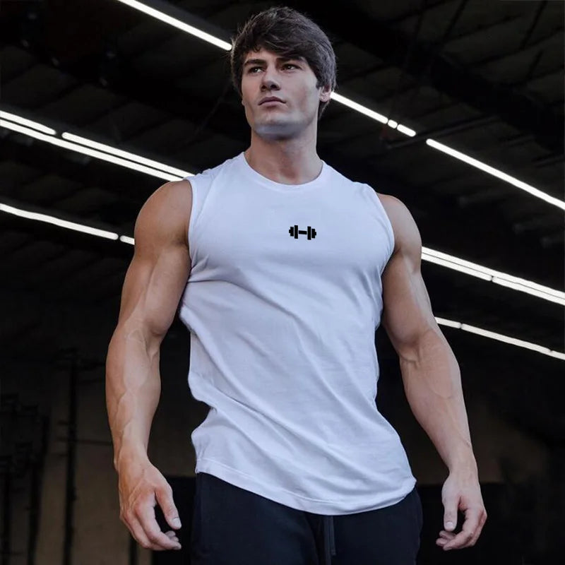 Men’s Cotton Gym Tank Top