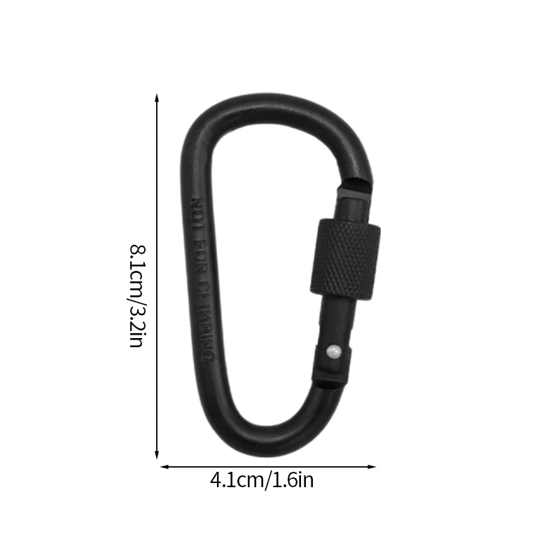5pcs Tactical Carabiner Set