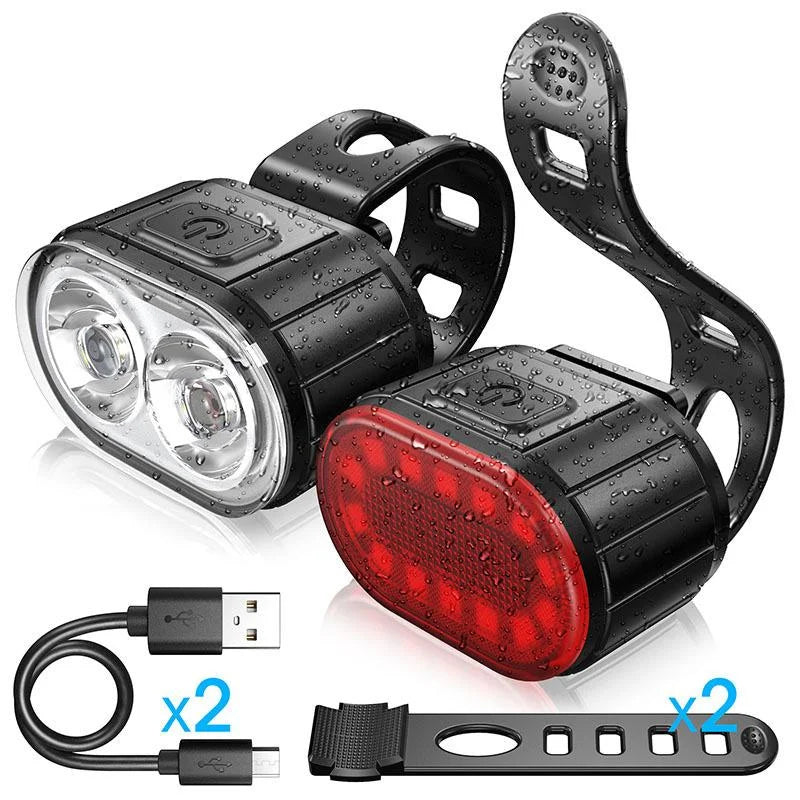 BUCKLOS Bike Light Set