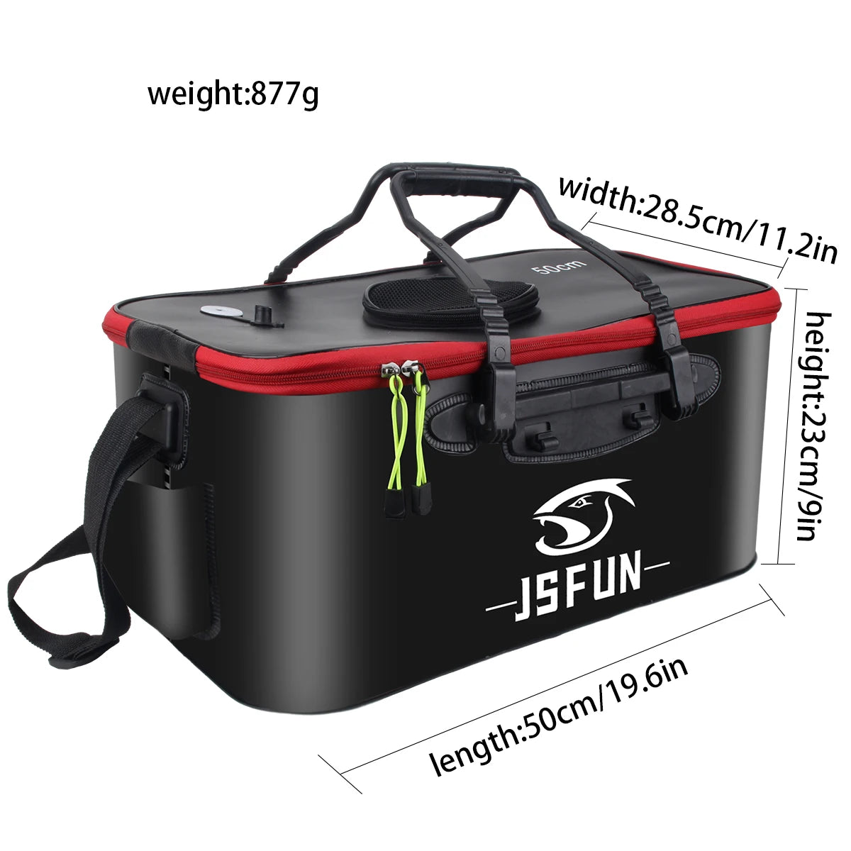 Folding EVA Fishing Bucket | Thickened Live Fish Storage Tank | Portable Outdoor Live Fish Container
