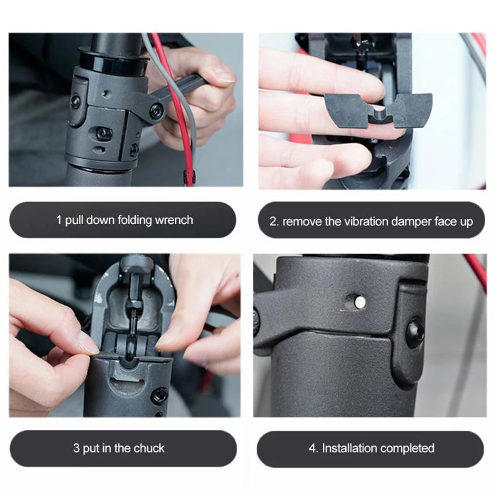 3pcs Rubber Pole Pads