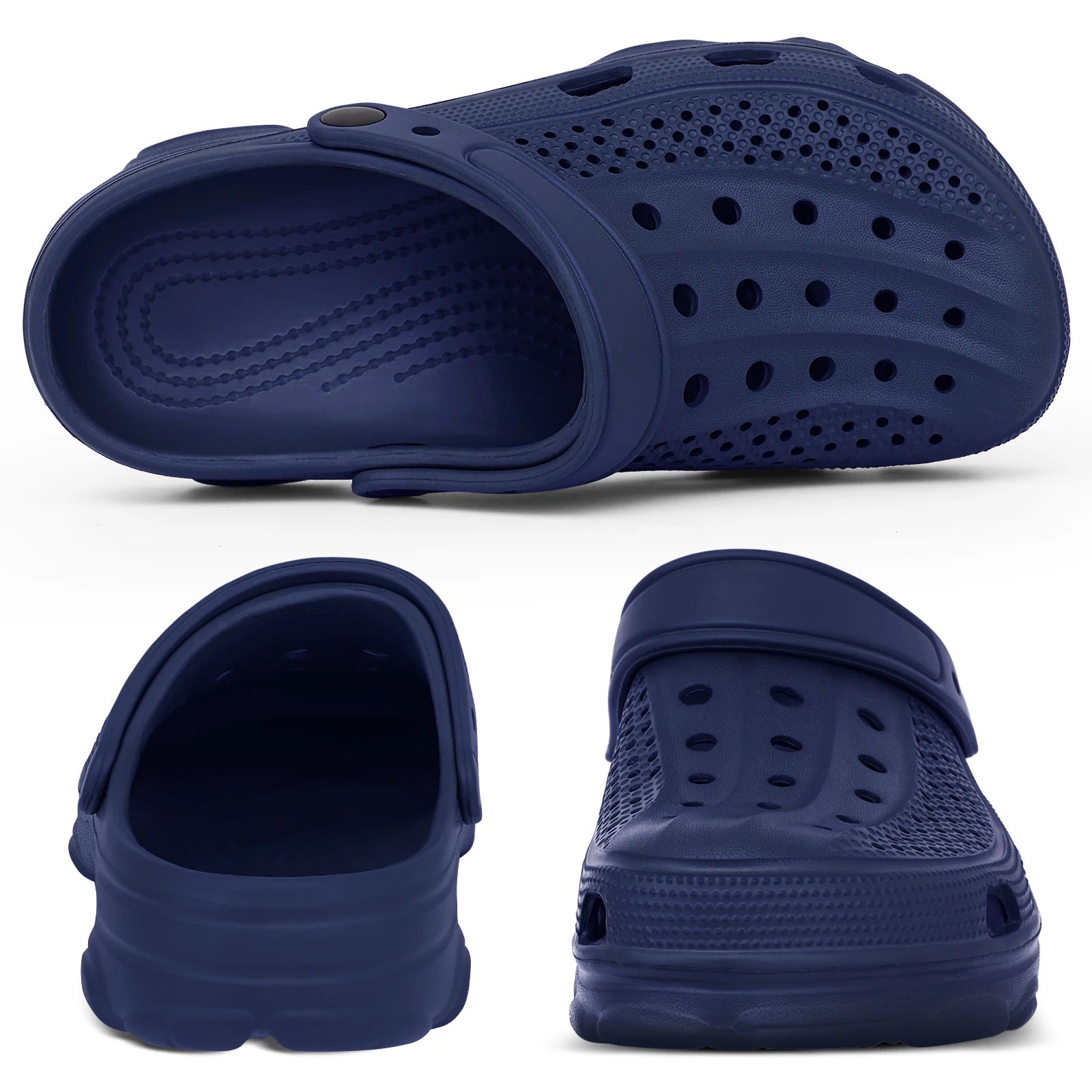 Pallene Men’s Clogs Sandals Non-Slip Breathable Casual Outdoor Beach Shoes