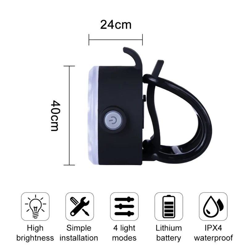BUCKLOS Bike Light Set