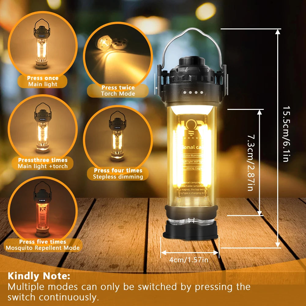 DOTWISE 3000mAh Retro Camping Lantern