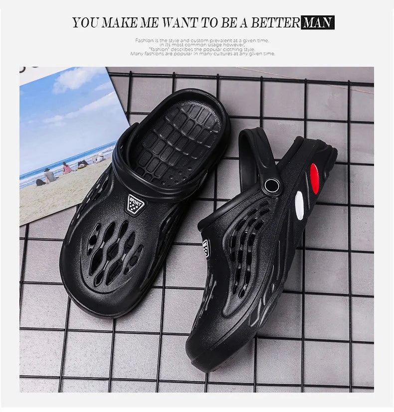 Men’s EVA Summer Sandals – Lightweight Casual Clogs
