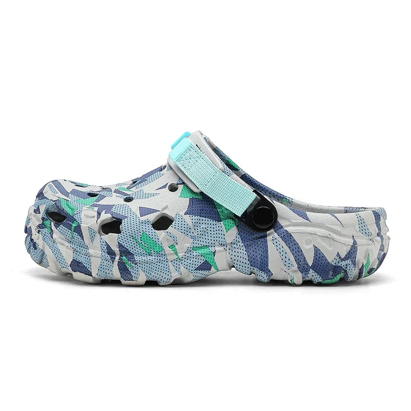 Men’s Camo Clogs Sandals
