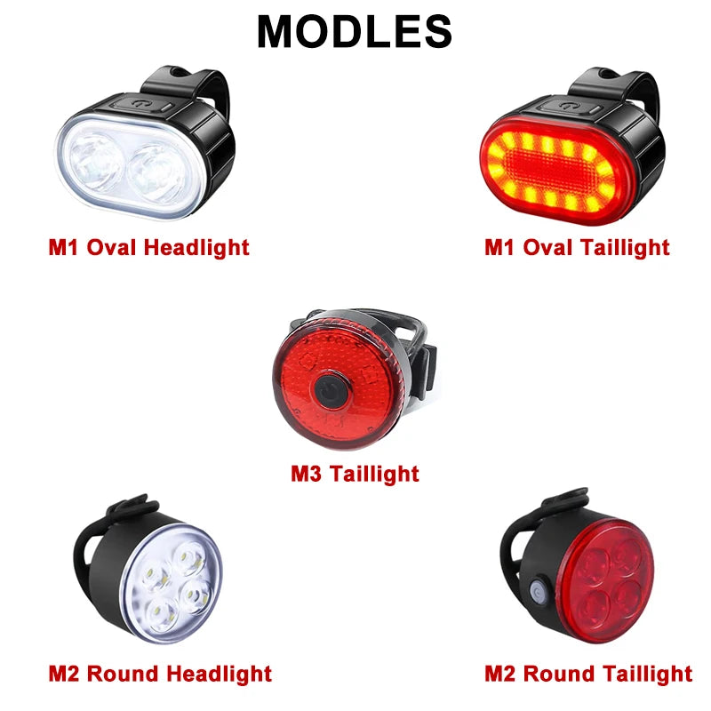 BUCKLOS Bike Light Set