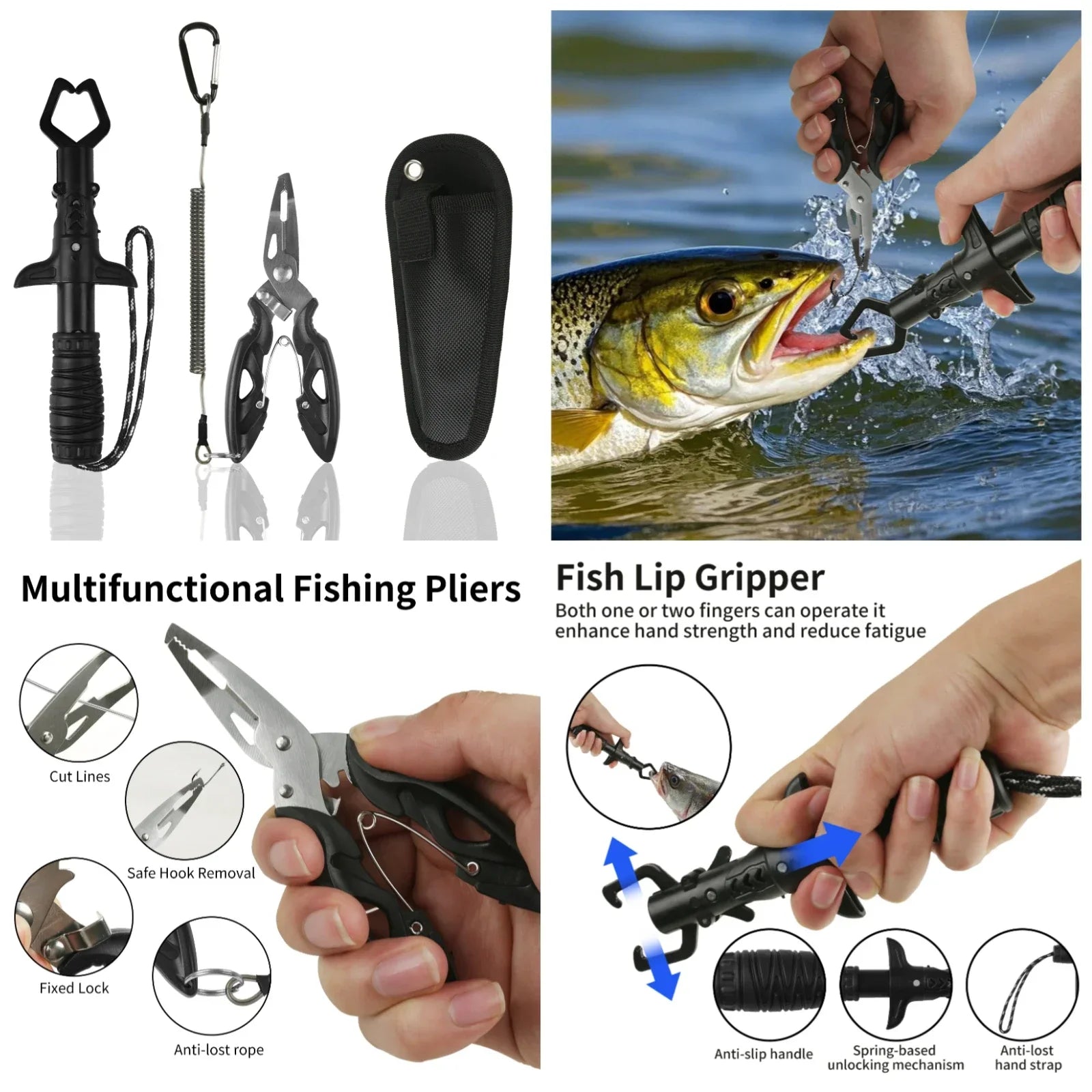 Telescopic Aluminum Fishing Landing Net | Durable Folding Mesh Net for Safe Catch & Release (55cm / 130cm / 190cm)