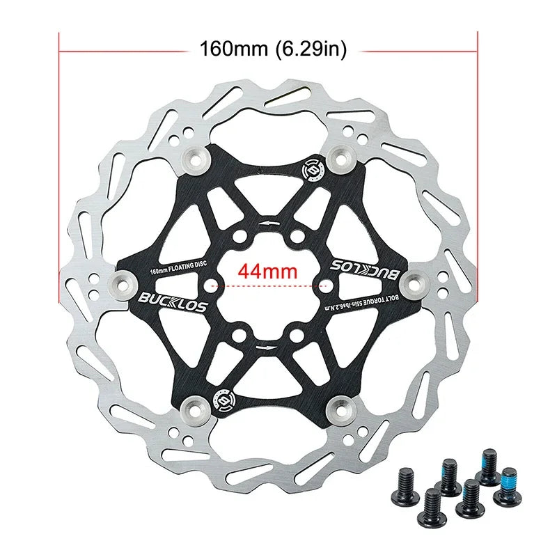 BUCKLOS Floating Bicycle Brake Disc Rotor