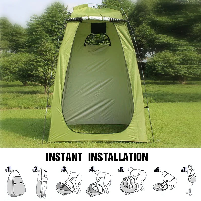 Westtune Portable Privacy Shower Tent Waterproof Outdoor Changing Room