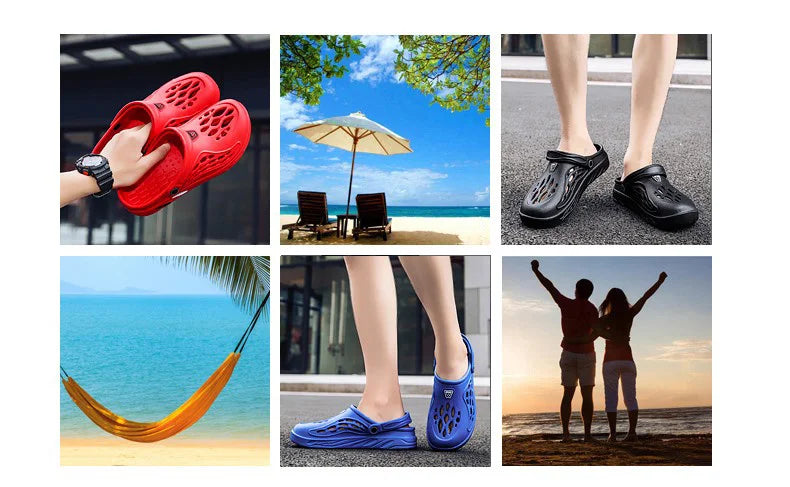 Men’s EVA Summer Sandals – Lightweight Casual Clogs