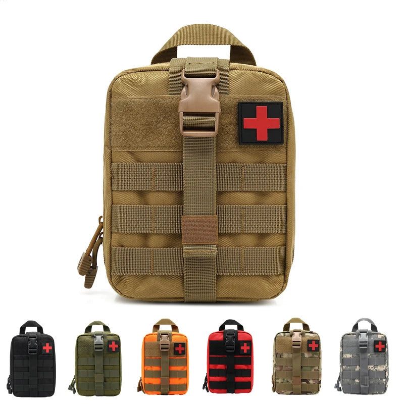 Hunting EDC  First Aid Pouch | Survival Waist Pack Emergency Medical Kit Bag