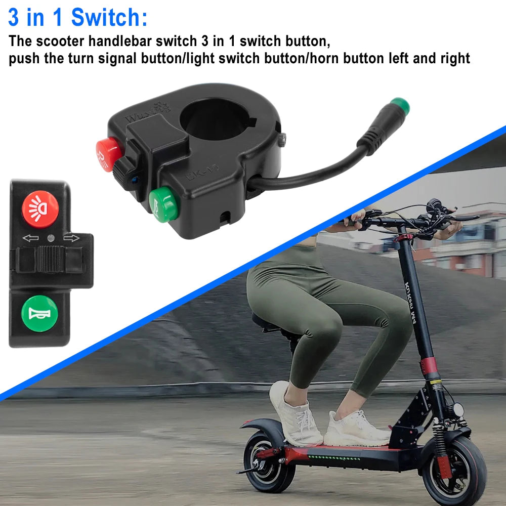 KUGOO M4/M4 Pro 5-Pin Waterproof Handlebar Switch