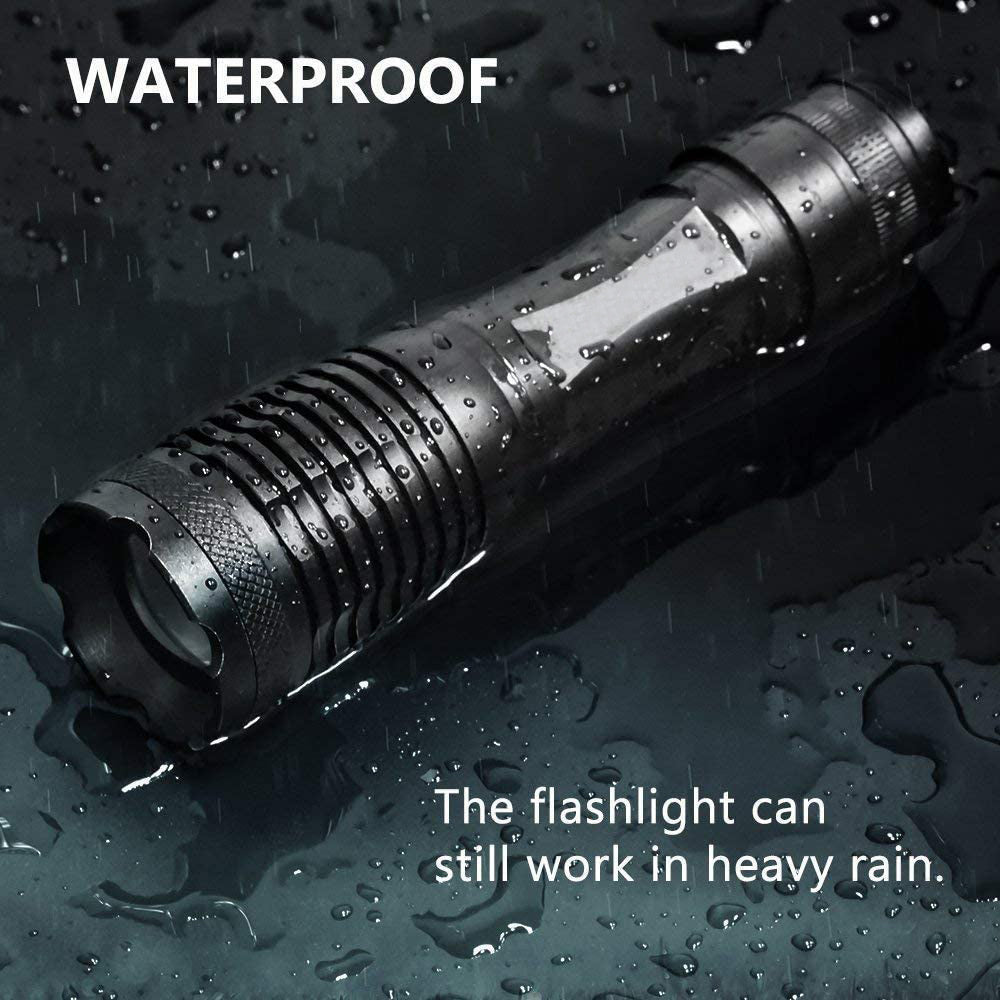 2-in-1 UV Flashlight | Rechargeable Zoomable LED Blacklight Torch for Pet Urine & Stain Detection